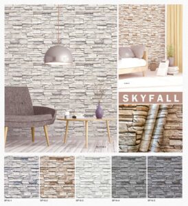 Stone Effect Wallpaper SF16